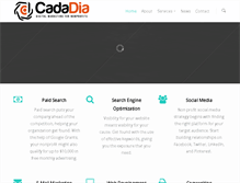 Tablet Screenshot of cada-dia.com